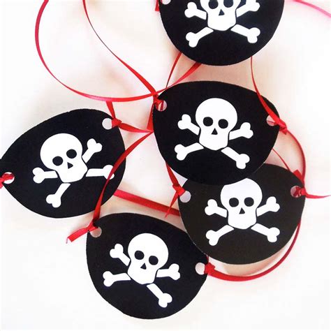 Free Printable Pirate Eye Patch Template - Printable Templates Free