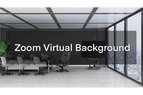 Conference Room Zoom Virtual Background. Graphic by LeBlancStudio · Creative Fabrica