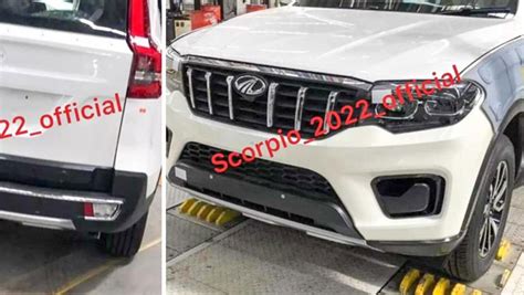 2022 Mahindra Scorpio White Colour Leaks Ahead Of Deliveries ...