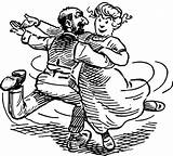 Vintage Couple Dancing coloring Page  Free Printable Coloring Pages sketch template