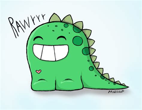 Dinosaur Cartoon Drawing at GetDrawings | Free download