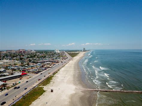 Blue water rolls into Galveston just in time for perfect beach weather