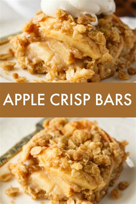 Apple Crisp Bars - Simply Stacie