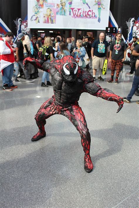 Carnage Cosplay at NYCC | Various Cosplay shots from Thursda… | Flickr