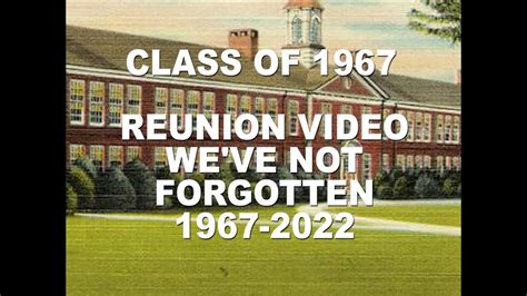 MANASQUAN HIGH SCHOOL, CLASS OF 1967, REUNION VIDEO REVISED - YouTube