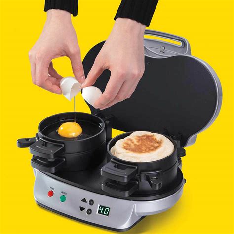 Hamilton Beach Dual Breakfast Sandwich Maker - 25490