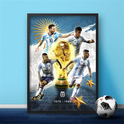 FIFA World Cup 2018 Posters - ARG BRA GER on Behance