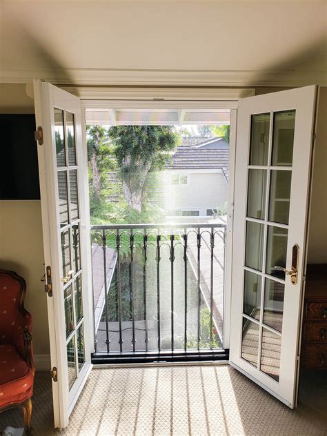 Single Retractable Screen Doors over French Doors in Irvine, California | Retractable screen ...