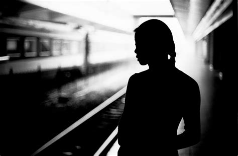 Silhouette at the East Train Station by Peanutsalad on DeviantArt