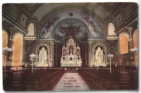 St. Joseph’s Catholic Church (Interior) — Copper Country Architects