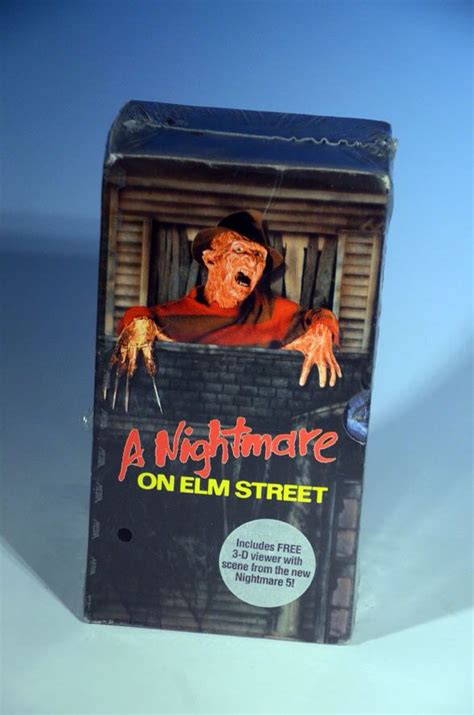 VHS boxset | A nightmare on elm street, Nightmare, Nightmare on elm street