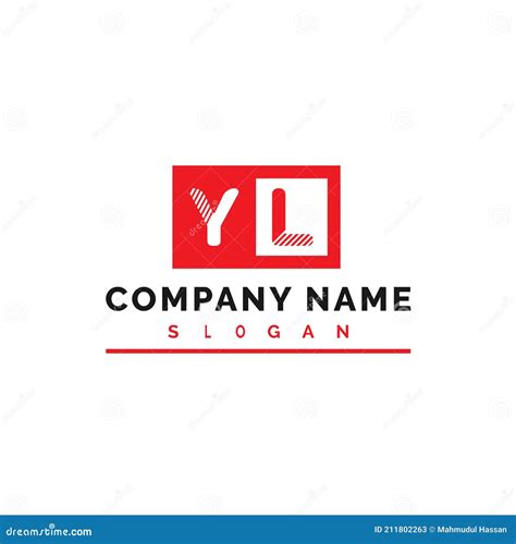 YL Logo Design. YL Letter Logo Vector Illustration - Vector Stock ...