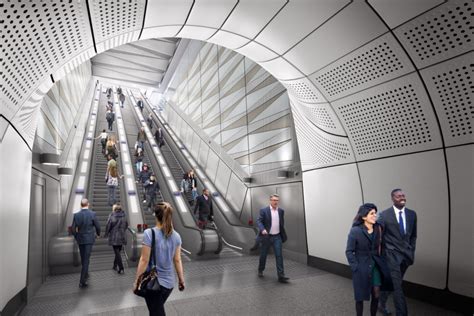 New images unveiled of Elizabeth line stations set to open in 2018 | A As Architecture