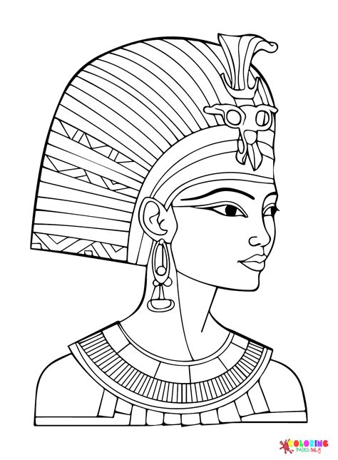 Ancient Egypt Coloring Pages: Unveil the Mysteries of an Iconic Civilization