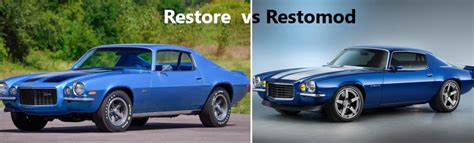 Classic Cars - Restoration vs Restomod - Classic Auto Advisors