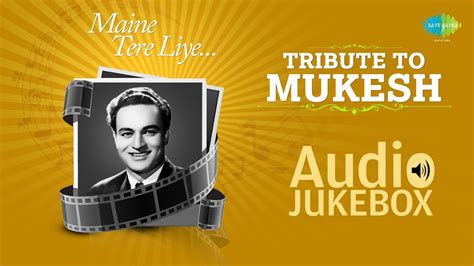 Best Of Mukesh | Sad Songs Collection | Jis Gali Mein Tera Ghar | Audio Jukebox - YouTube