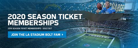 Chargers Season Ticket Membership | Los Angeles Chargers - chargers.com