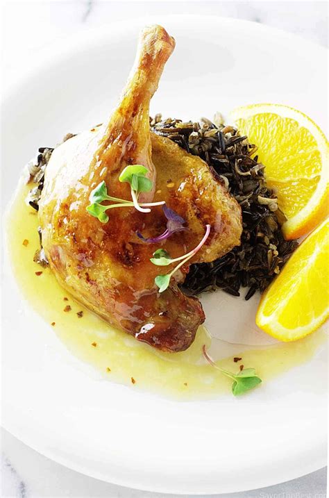 duck confit with orange sauce recipe