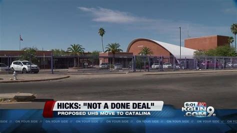 UHS move to Catalina HS: Board president says "It's not a done deal ...