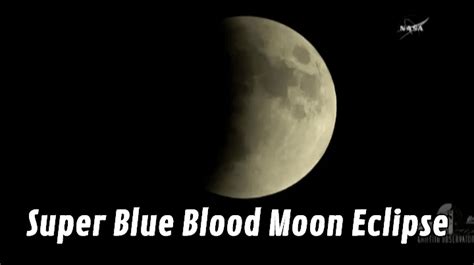 SEE IT: Super Blue Blood Moon Eclipse in under one-minute (NASA coverage) on Make a GIF