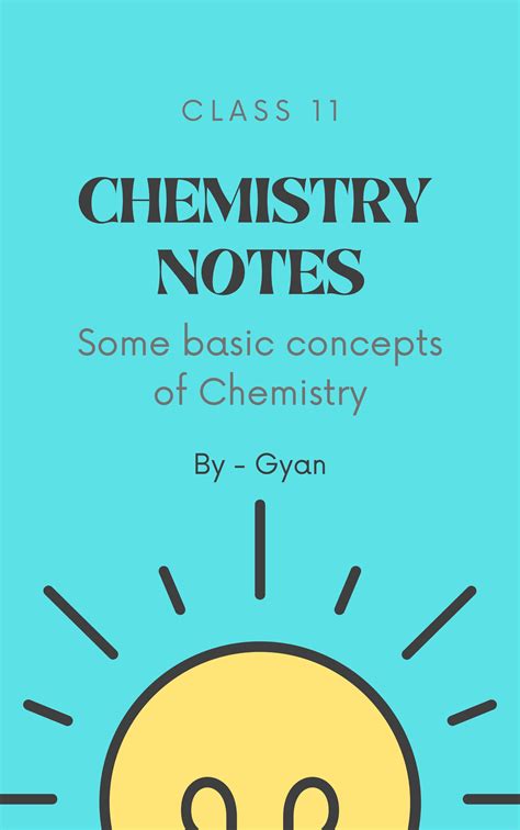 Class 11 Some Basic Concepts Of Chemistry Notes PDF – Shop Handwritten Notes (SHN)