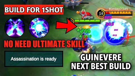 2021 GUINEVERE 1SHOT BUILD! NO NEED ULTIMATE, BASIC ATTACKS ONLY ...