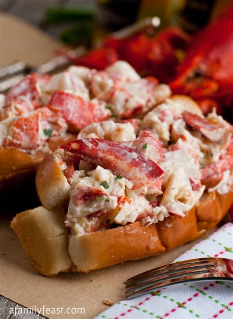 New England Lobster Roll - A Family Feast