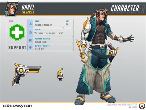 ArtStation - Darel "the eraser" (Fan-made Character for Overwatch ...