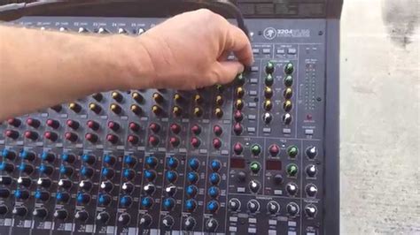 Some mixing board basics - YouTube