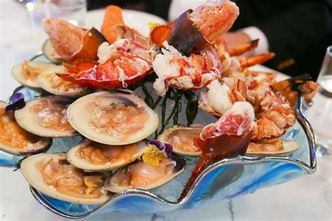 Seafood Platter - Charred Shrimp Cocktail, Raw Topneck Cla… | Flickr