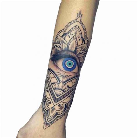 Protective Charm Nazar 🧿 Evil Eye Tattoo Guide (With Meanings) - Tattoo ...