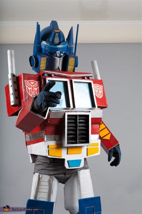 DIY Optimus Prime Costume for Men