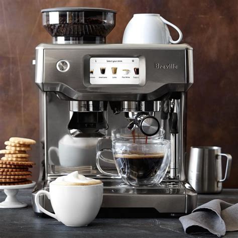 Breville Barista Touch Espresso Maker | Williams Sonoma CA | Coffee and espresso maker, Coffee ...