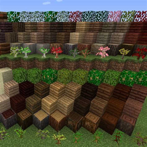 The Natural Woods Mod Screenshots - Mods - Minecraft