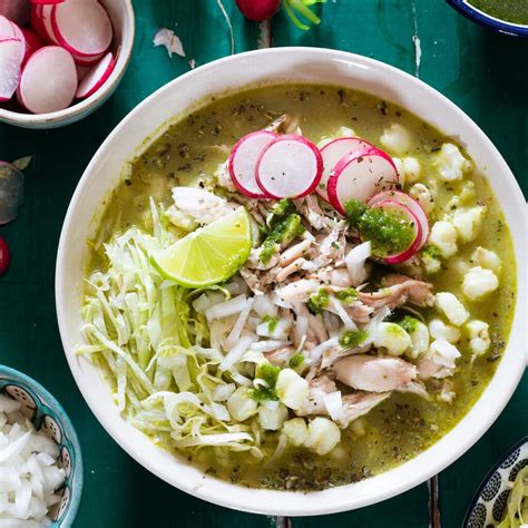 Authentic Pozole Verde De Pollo