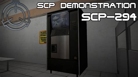 SCP Demonstration: SCP-294 - YouTube