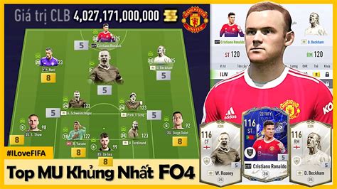 Trải Nghiệm Đội Hình MANCHESTER UNITED 4000 TỶ CỰC KHỦNG Với: CR7 ...