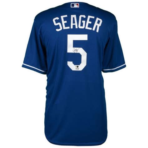 Corey Seager Signed Dodgers Jersey (MLB Hologram & Fanatics Hologram) | Pristine Auction