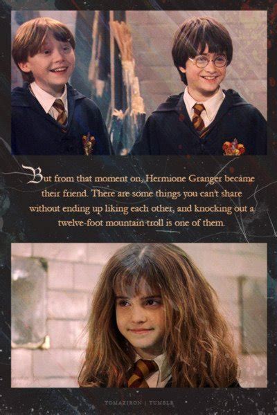 Golden Trio Harry Potter Quotes. QuotesGram