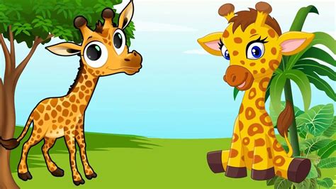 Cartoon animals for children | names pictures & sounds for toddlers babies to learn |Smart kids ...