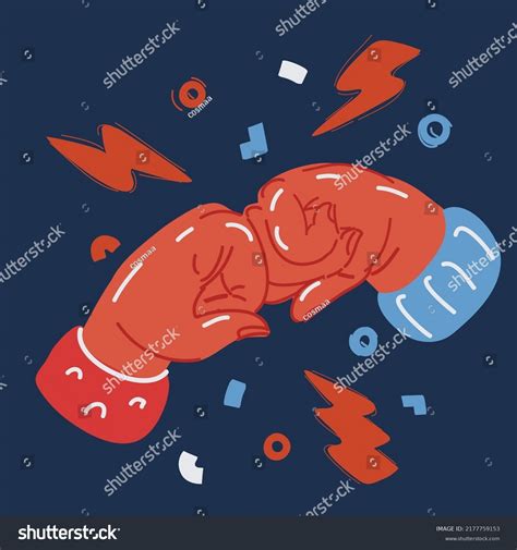 Cartoon Vector Illustration Unity Poster Fist: เวกเตอร์สต็อก (ปลอดค่า ...