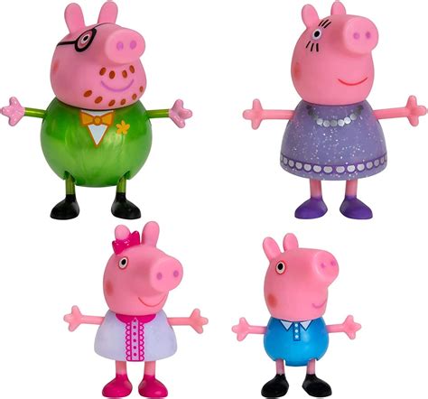 Action Figures Peppa Pig Family 4-Figure Pack
