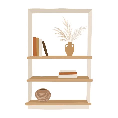 Free Abstract Minimal Bookshelf 15275815 PNG with Transparent Background