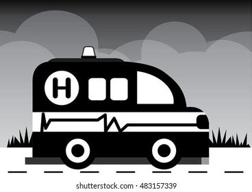 Vector Ambulance Car Design Stock Vector (Royalty Free) 483157339 | Shutterstock