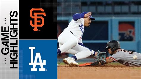 Giants vs. Dodgers Game Highlights (6/16/23) | MLB Highlights - YouTube