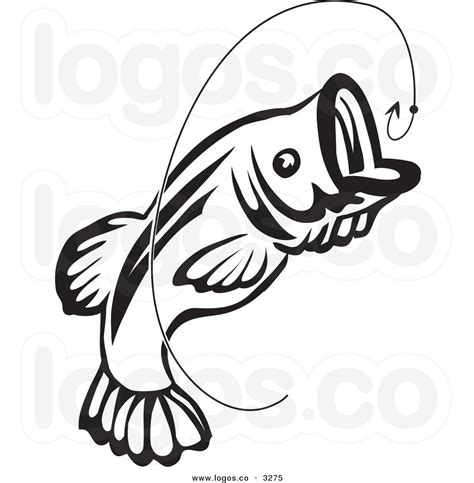 Bass Fish Outline | Free download on ClipArtMag