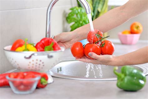 Washing Vegetables Stock Photo - Download Image Now - iStock