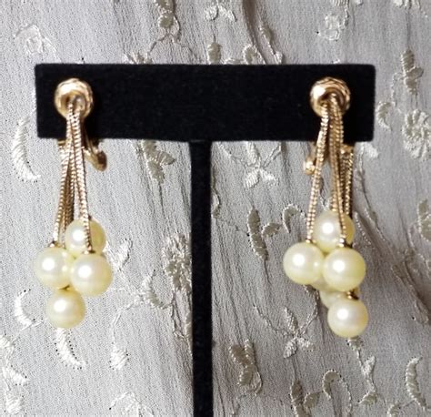 CINER Unique Vintage Pearl Earrings - Gem