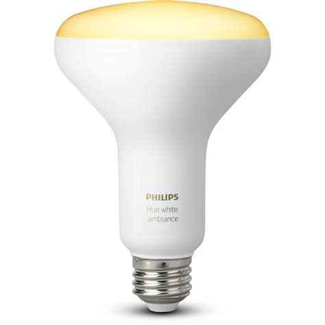 Philips Hue BR30 Bulb (White Ambiance, 2-Pack) 466508 B&H Photo