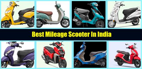 Best Mileage Scooter In India - MotorIndian.Com